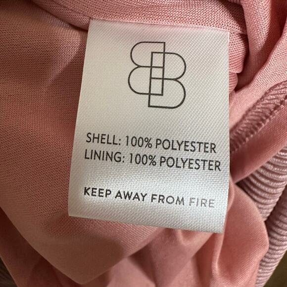 NWT Baltic Born Athena Pleated Maxi Dress Womens Pink Size XL X-Large - Picture 5 of 5